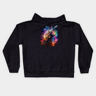 Stingray Playing Guitar Kids Hoodie